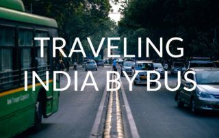 tips for traveling India by bus