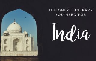 This is the best itinerary for India! Even after living here and seeing more, I'd still take this same 3-month path again.