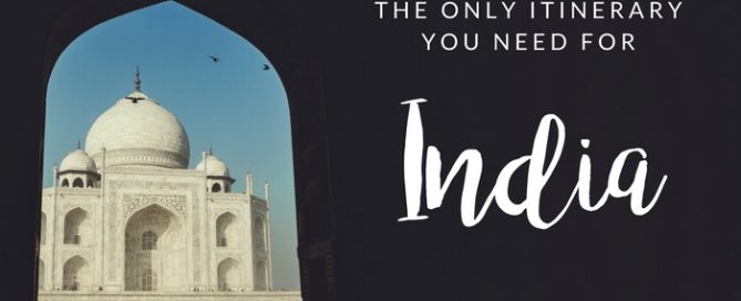 This is the best itinerary for India! Even after living here and seeing more, I'd still take this same 3-month path again.