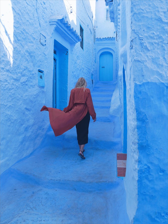 all blue town on Pinterest chefchaouen