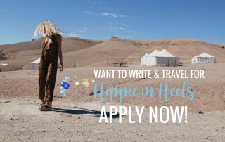 Do you want to write and travel for Hippie in Heels? Apply Now!