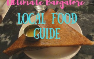 bangalore food guide