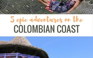 adventure on Colombian coast