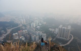 Suicide Cliff hike, Kowloon Peak, Hong Kong