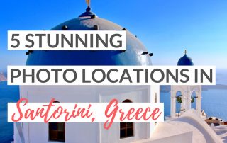 best photo locations santorini