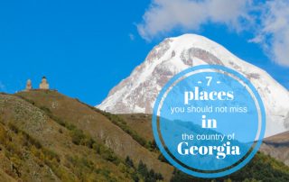 7 places you should not miss in the country of georgia