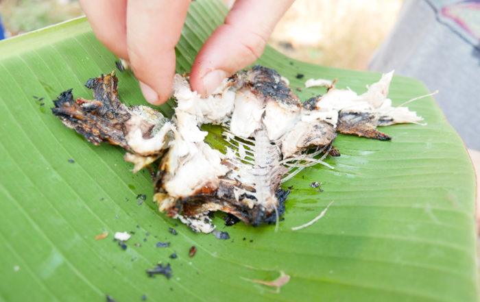 smoking mackerel in Goa