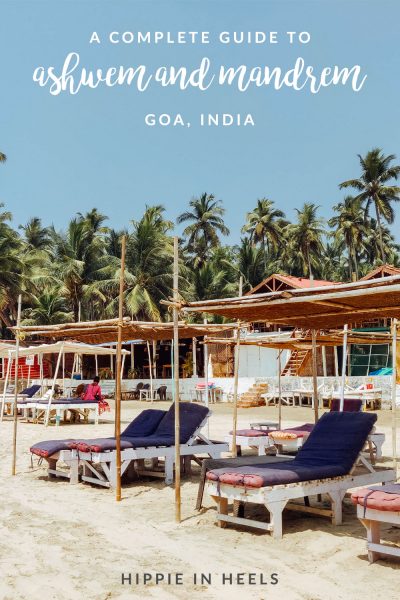 All you need to know for visiting Ashwem and Mandrem Beach in Goa, India