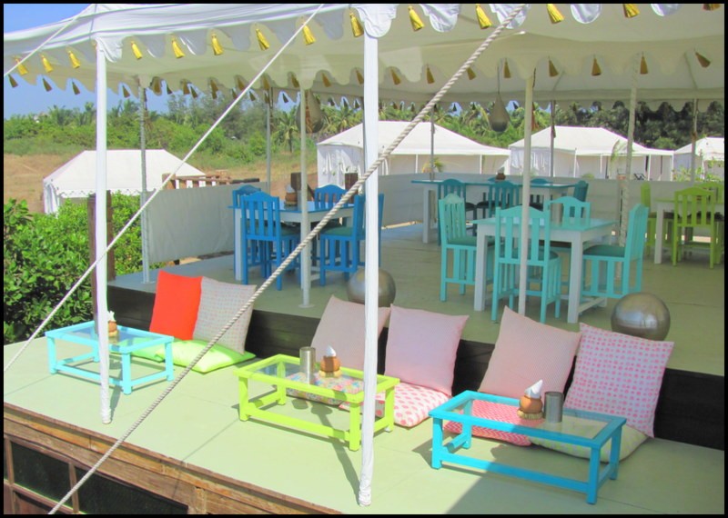 luxury tents ashvem goa amarya shamiyana paros